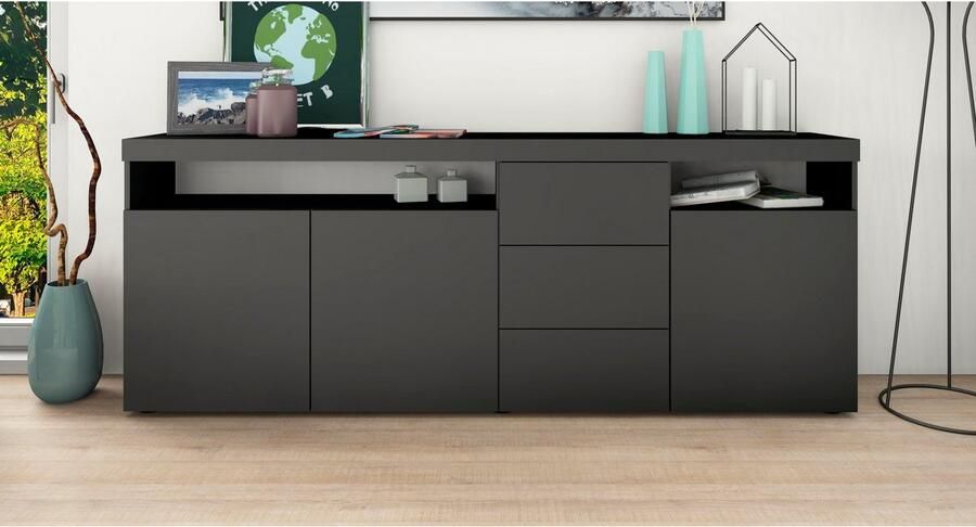 Borchardt Möbel Dressoir Kaapstad Breedte 200 cm met 3 lades - Foto 2