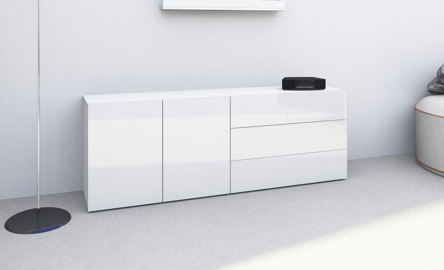 Borchardt Möbel Dressoir Sophia Breedte 152 cm staand en hangend te monteren