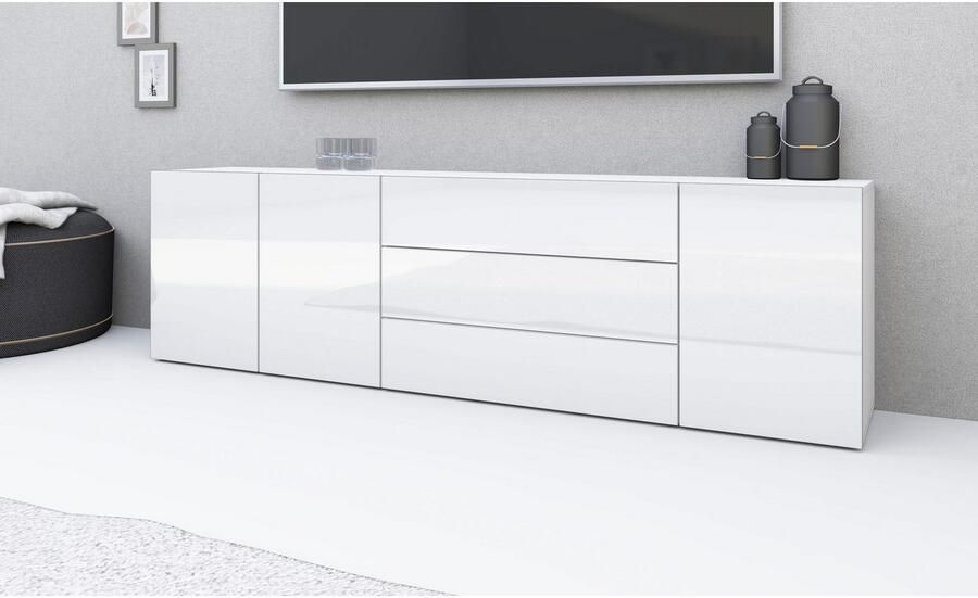 Borchardt Möbel Dressoir Sophia Breedte 190 cm hangend en staand te monteren - Foto 2