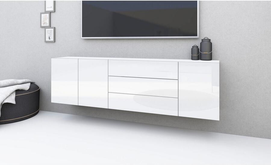 Borchardt Möbel Dressoir Sophia Breedte 190 cm hangend en staand te monteren - Foto 4