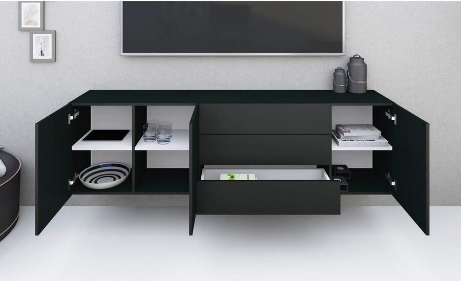 Borchardt Möbel Dressoir Sophia Breedte 190 cm hangend en staand te monteren - Foto 5