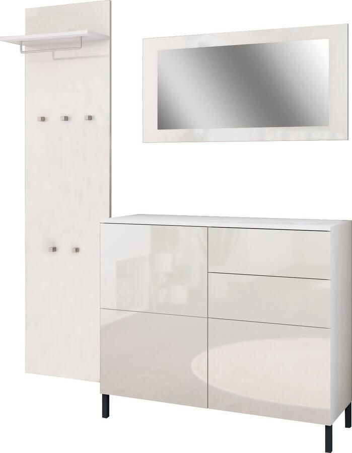 Borchardt Möbel Halmeubelset Haama (3 stuks) - Foto 2