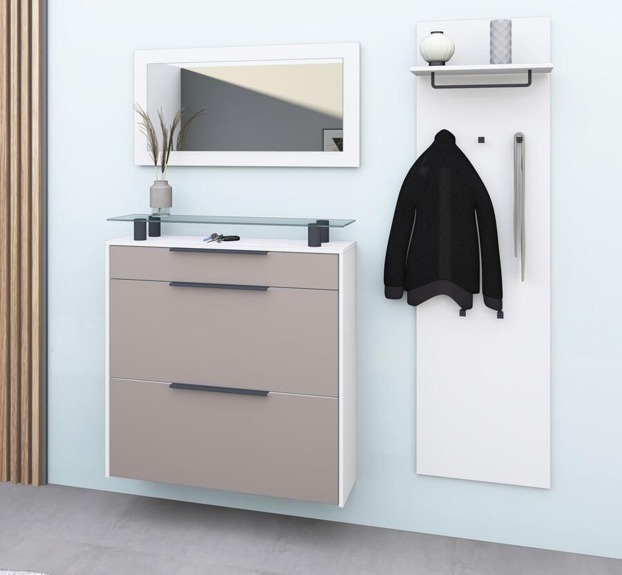 Borchardt Möbel Halmeubelset Tom Schoenenkast hangend (3-delig) - Foto 2