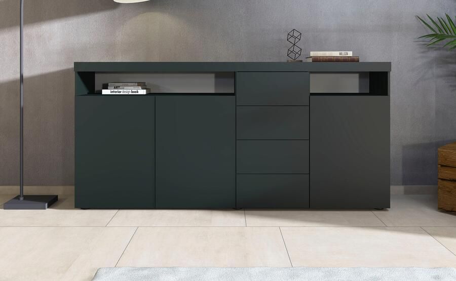 Borchardt Möbel Highboard Kaapstad Breedte 200 cm