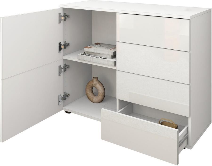 Borchardt Möbel Kast Drukknop (Push-To-Open) in hoogte verstelbare planken - Foto 2