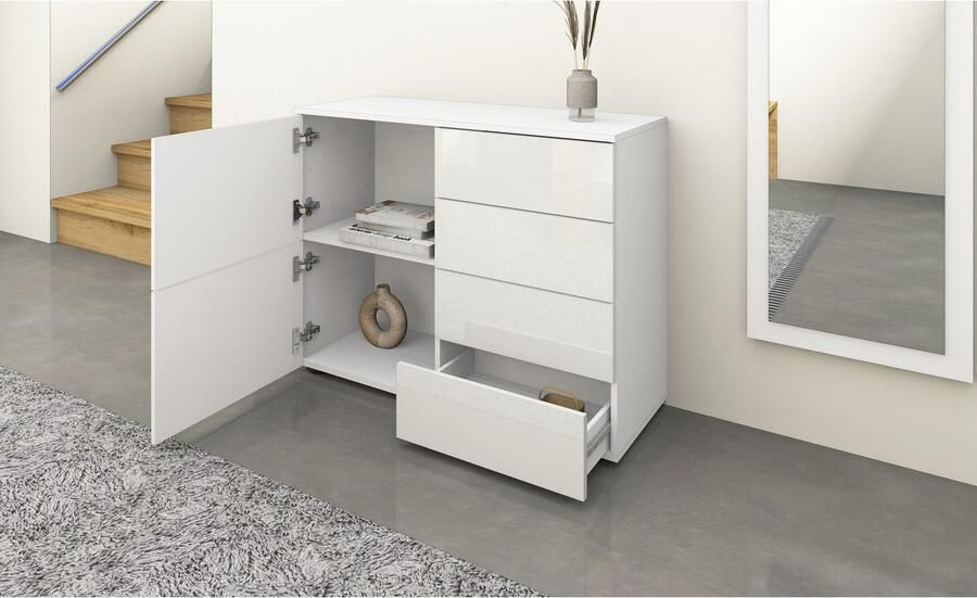 Borchardt Möbel Kast Drukknop (Push-To-Open) in hoogte verstelbare planken - Foto 4