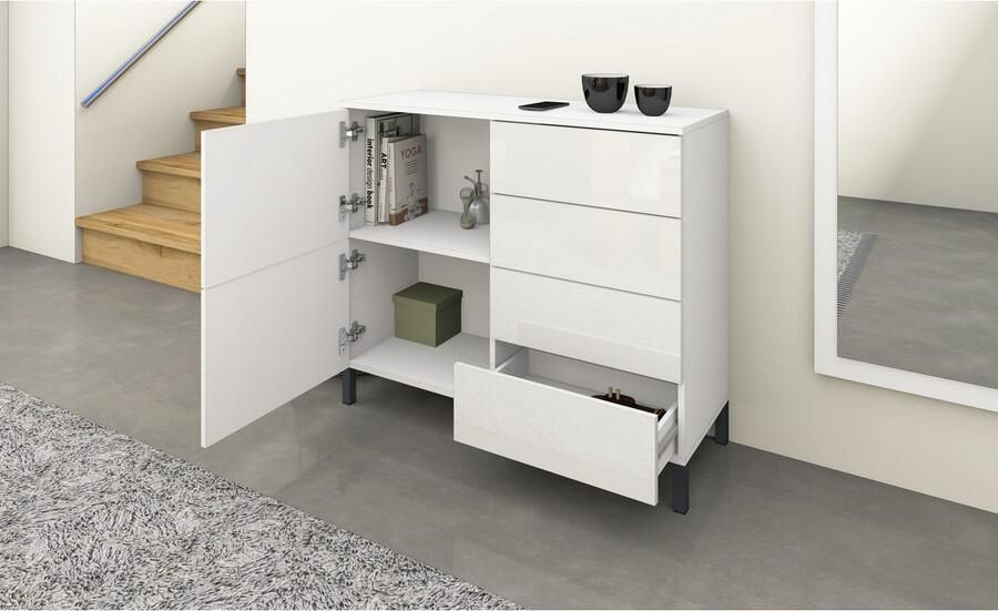 Borchardt Möbel Kast Drukknop (Push-To-Open) in hoogte verstelbare planken - Foto 5