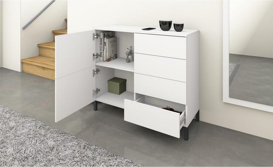 Borchardt Möbel Kast Drukknop (Push-To-Open) in hoogte verstelbare planken - Foto 6
