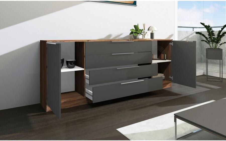 Borchardt Möbel Kast Oliva Breedte 200 cm met 4 lades - Foto 6