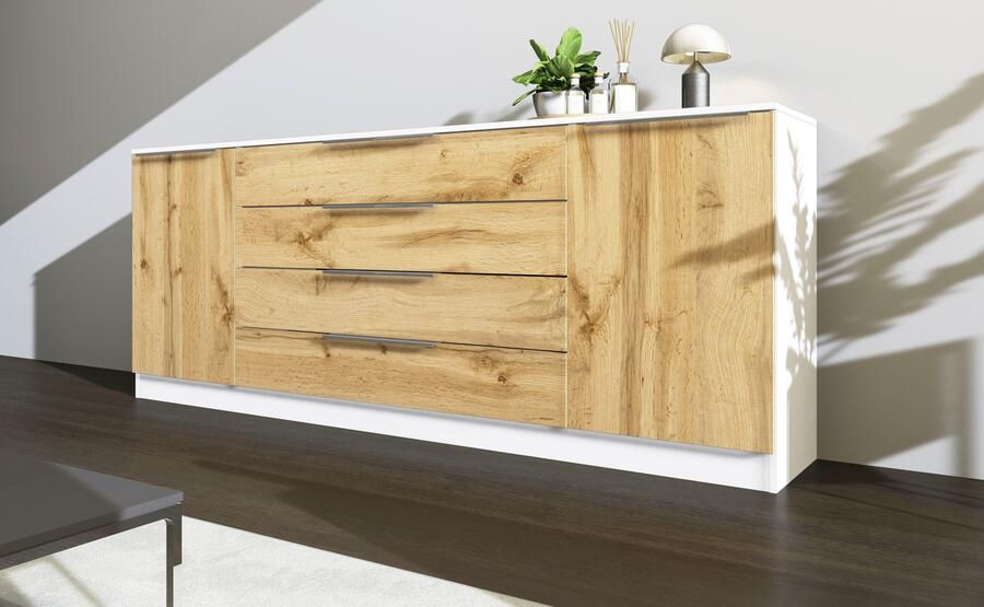 Borchardt Möbel Kast Oliva Breedte 200 cm met 4 lades - Foto 6