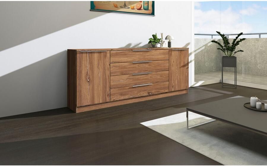 Borchardt Möbel Kast Oliva Breedte 200 cm met 4 lades - Foto 6