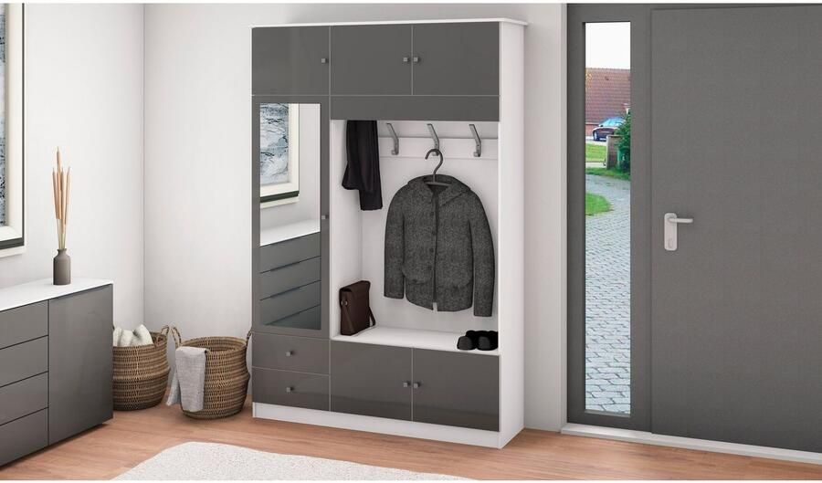 Borchardt Möbel Kledingkast Kompakta Hoogte 202 cm - Foto 4