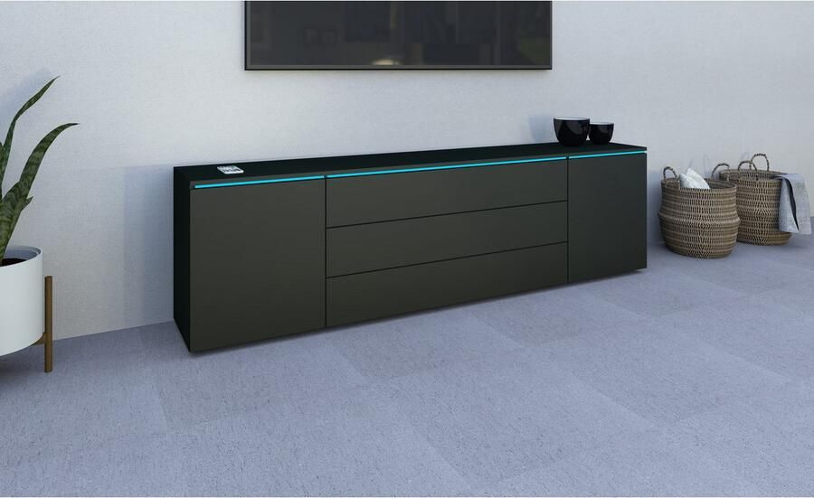 Borchardt Möbel Tv-meubel San Diego Breedte 200 cm - Foto 2