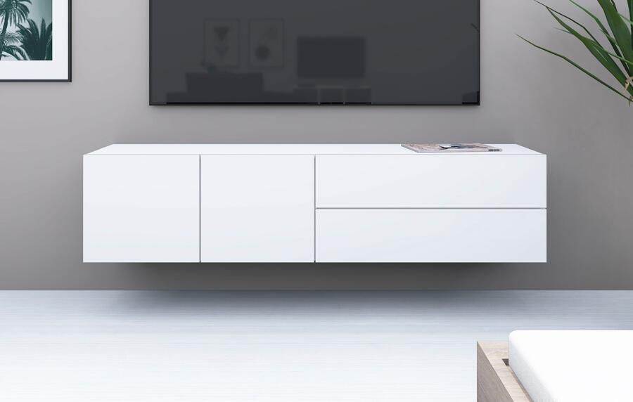 Borchardt Möbel Tv-meubel Sophia Breedte 152 cm hangend en staand te monteren - Foto 4