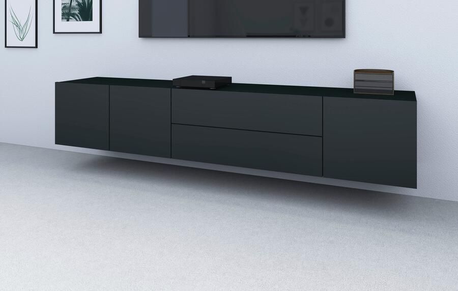 Borchardt Möbel Tv-meubel Sophia Breedte 190 cm staand en hangend te monteren