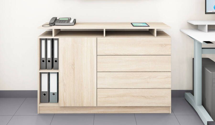 Borchardt Möbel Dressoir Vaasa moderne greeploze look push-to-openfunctie