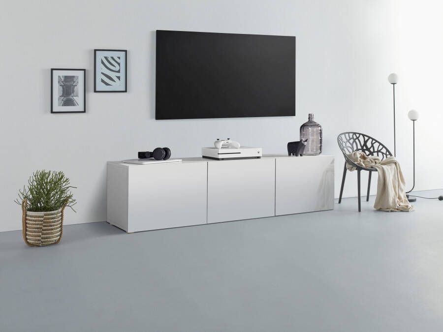 Borchardt Möbel Tv-meubel Sophia Breedte 139 cm met 3 deuren staand en hangend