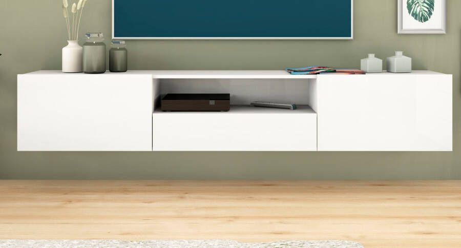Borchardt Möbel Tv-meubel Sophia Breedte 200 cm met 2 kleppen en 1 lade staand en hangend - Foto 6