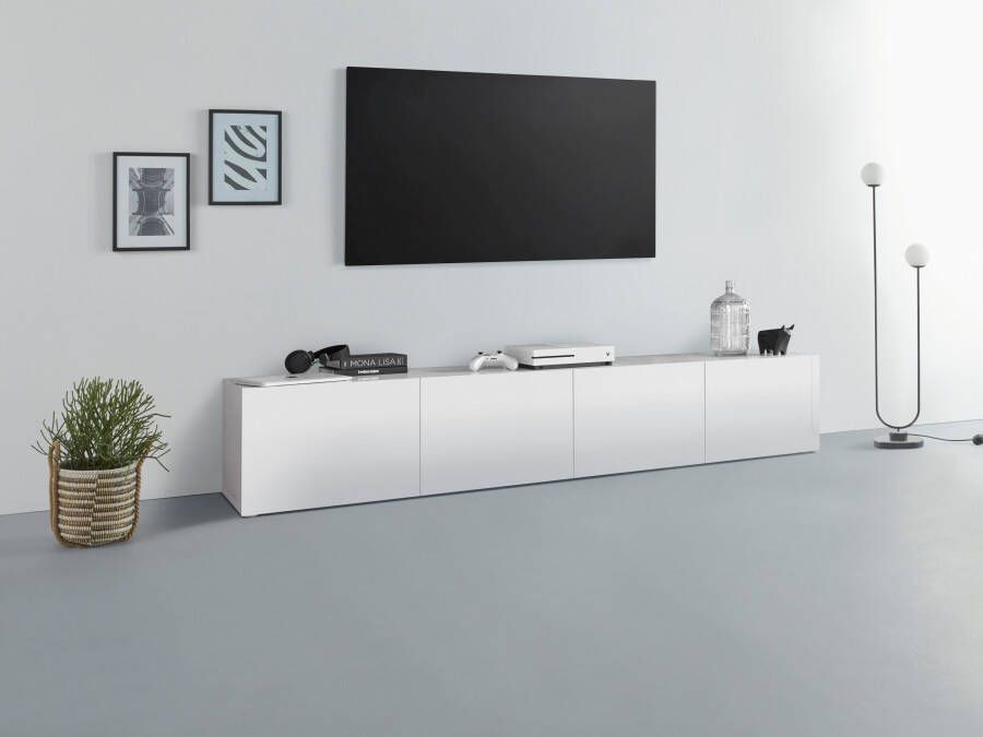 Borchardt Möbel Tv-meubel Sophia Breedte 200 cm met 4 deuren staand en hangend - Foto 8