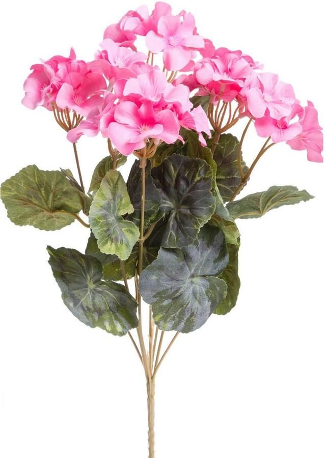 Botanic-Haus Kunstbloem Geraniums (1 stuk) - Foto 2
