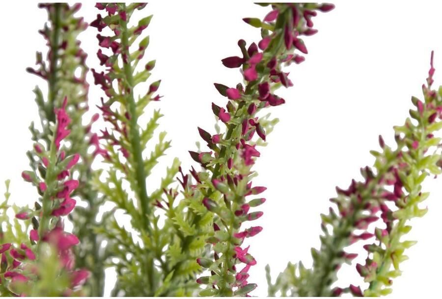 Botanic-Haus Kunstbloem Heide met 15 stelen (set 2 stuks) - Foto 2