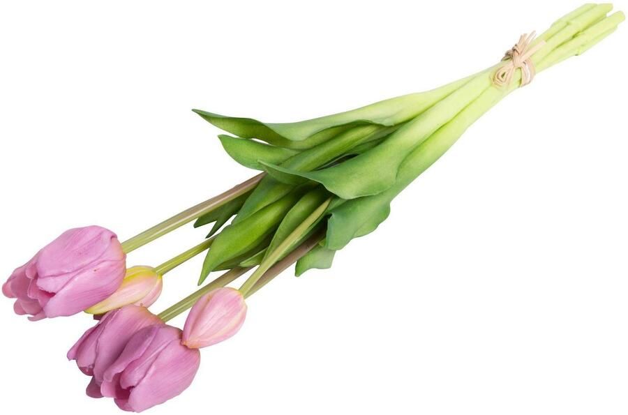 Botanic-Haus Kunstbloem Tulpenbundel (1 stuk) - Foto 2