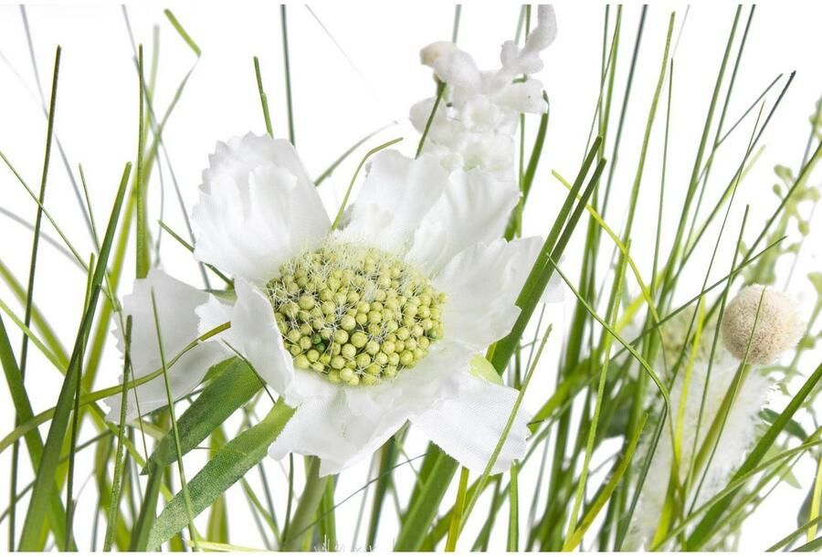 Botanic-Haus Kunstbloem Veldbloemen in een kunststof pot (1 stuk) - Foto 2