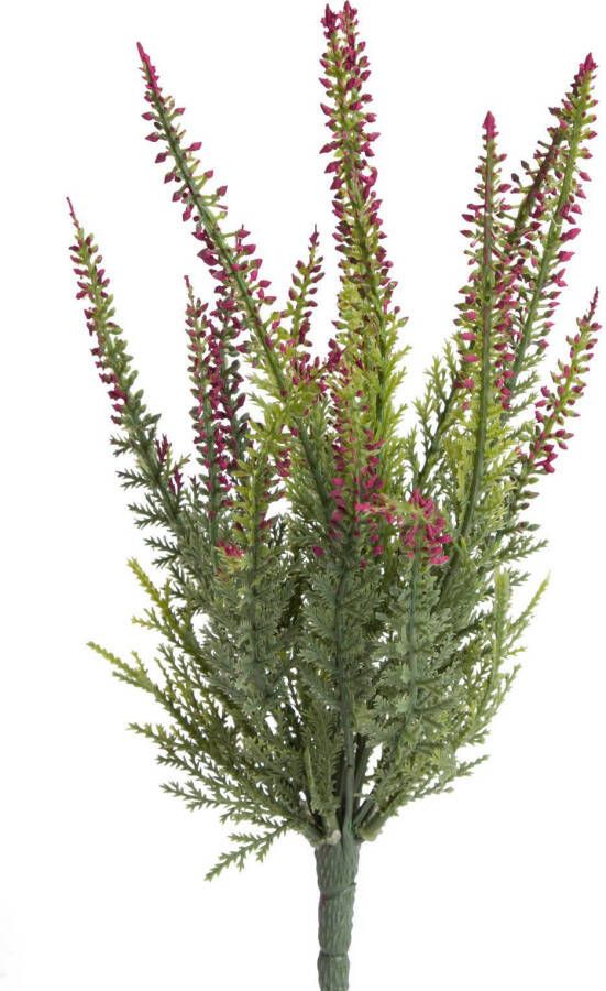 Botanic-Haus Kunstbloem Heide met 15 stelen (set 2 stuks) - Foto 5