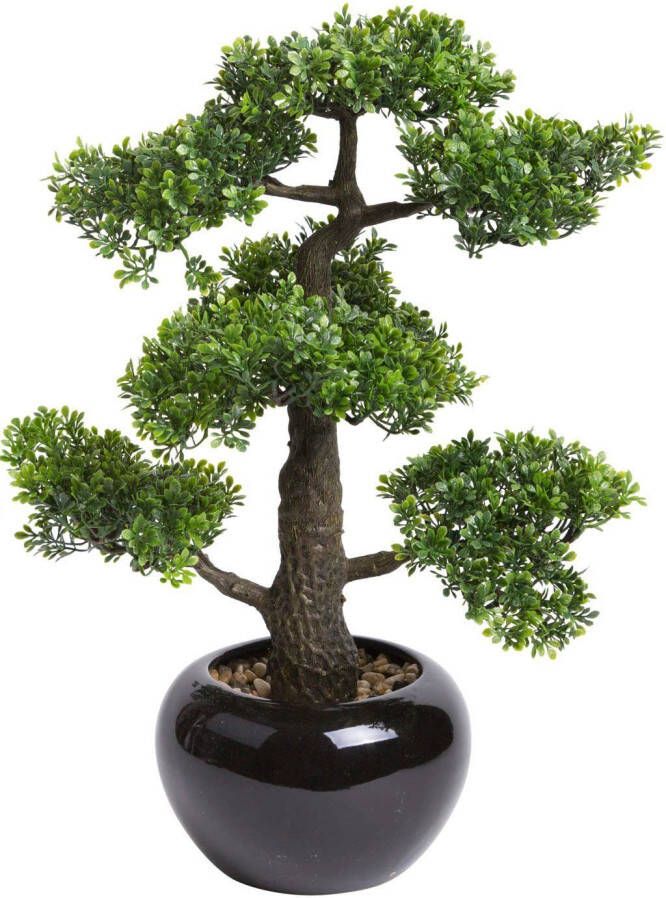 Emerald Kunstplant mini bonsai ficus groen 47 cm 420006 - Foto 2