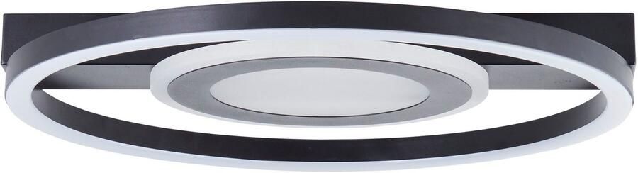 BreLight Led-plafondlamp Maureen 3001 k warmwit metaal zwart - Foto 5