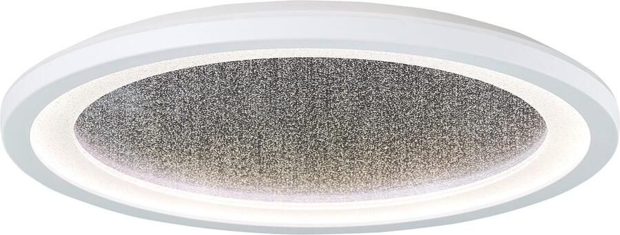 BreLight Led-plafondlamp Tanida LED-plafondlamp glittereffect RGB dimbaar 2200lm 3000-6500K wit - Foto 8