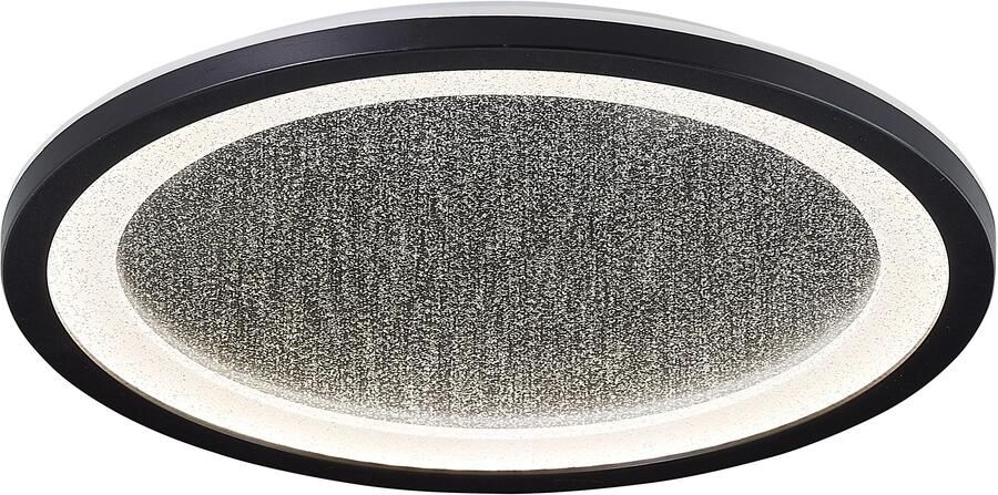BreLight Led-plafondlamp Tanida LED-plafondlamp met glittereffect 22 W 2200 lm 4000 K zwart - Foto 7