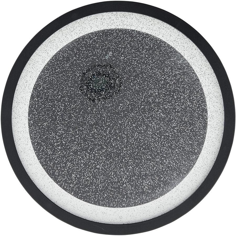 BreLight Led-plafondlamp Tanida LED-plafondlamp met glittereffect 22 W 2200 lm 4000 K zwart - Foto 3