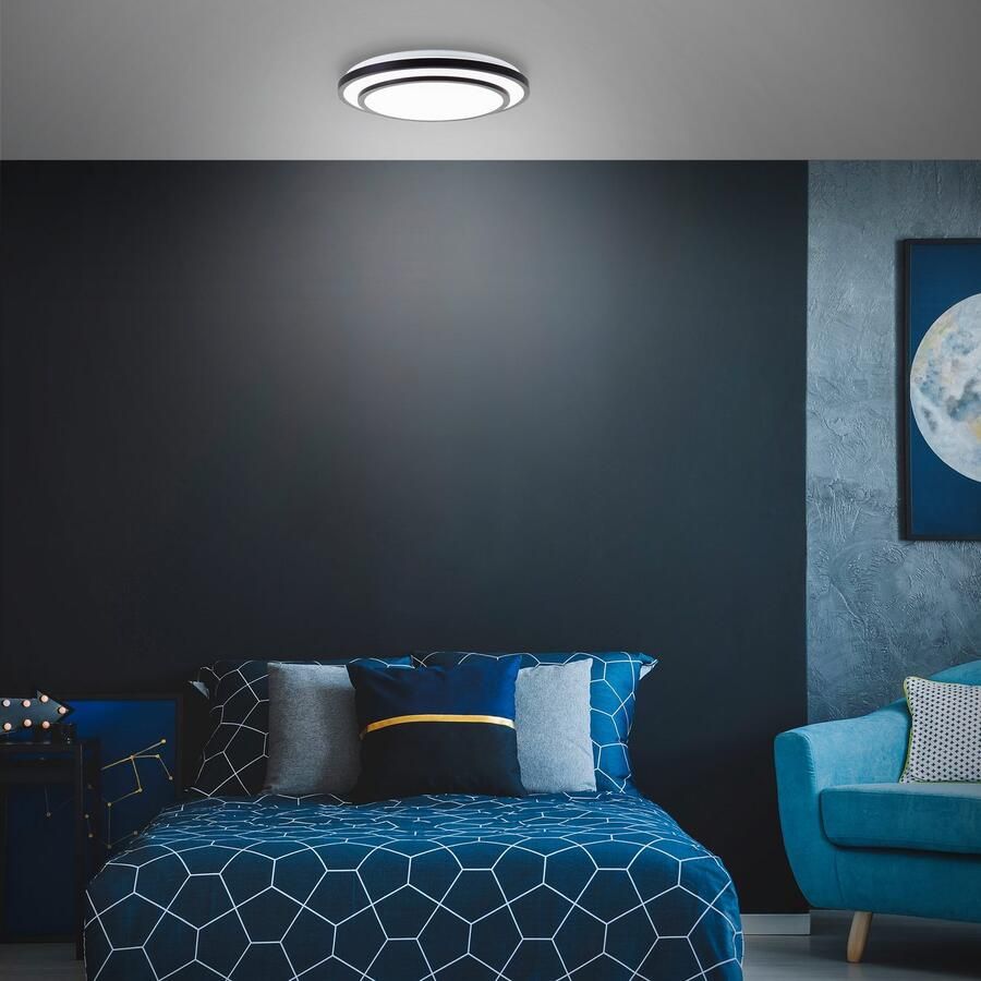 BreLight Led-wandlamp Luciano D 50 cm 3800 lm 3000-6500 K 36 W dimbaar CCT afstandsbediening - Foto 5