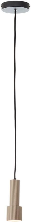 Brilliant Leuchten Hanglamp Cadiz 150 x 13 cm gu10 inkortbaar aluminium mat zwart bronzen kleur (1 stuk) - Foto 4
