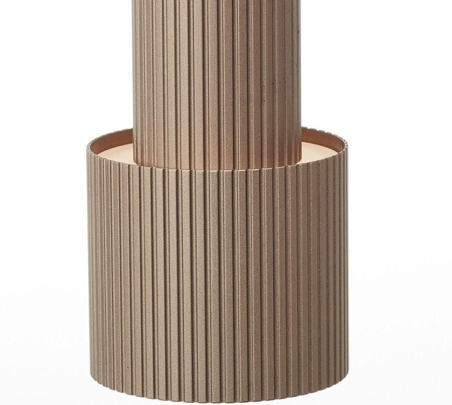 Brilliant Leuchten Hanglamp Cadiz 150 x 98 cm 4x gu10 fitting inkortbaar aluminium zwart bronzen kleur (1 stuk) - Foto 3