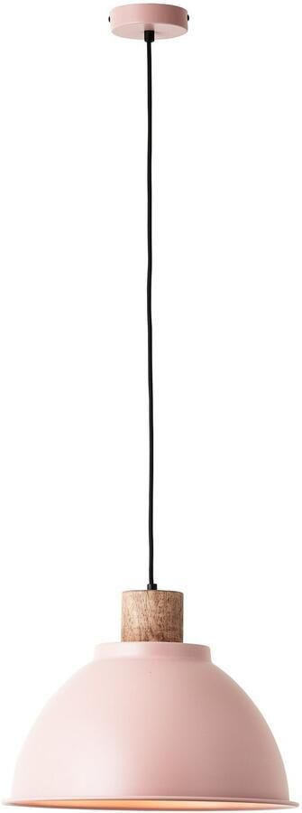 Brilliant Leuchten Hanglamp Erena Hoogte 120 cm Ø 38 cm E27 inkortbaar metaal hout - Foto 3