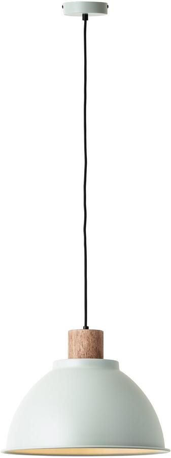 Brilliant Leuchten Hanglamp Erena Hoogte 120 cm Ø 38 cm E27 inkortbaar metaal hout - Foto 3