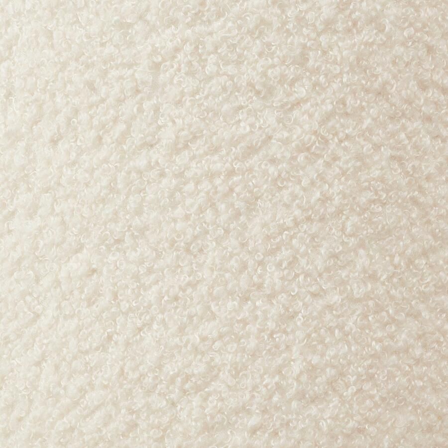 Brilliant Leuchten Hanglamp Teddy zachte teddy stof 150 x 35 cm e27 inkortbaar textiel beige