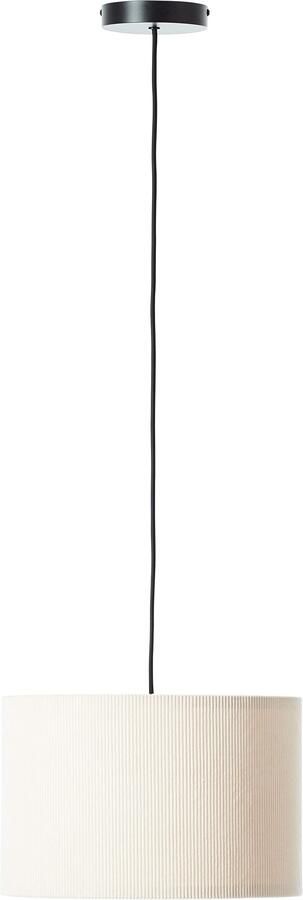 Brilliant Leuchten Hanglamp TONY met cord-lampenscherm 150 x 35 cm e27 inkortbaar textiel - Foto 6