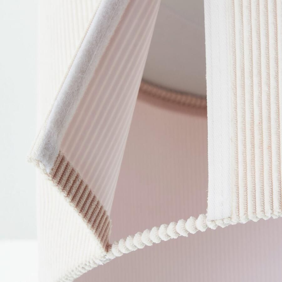 Brilliant Leuchten Hanglamp TONY met cord-lampenscherm 150 x 35 cm e27 inkortbaar textiel - Foto 2