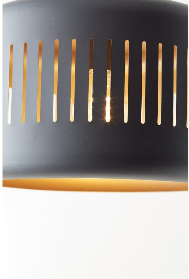 Brilliant Leuchten Hanglamp Tyas 120 x 110 x 27 cm 3 x e27 inkortbaar metaal zwart goudkleurig (1 stuk) - Foto 5