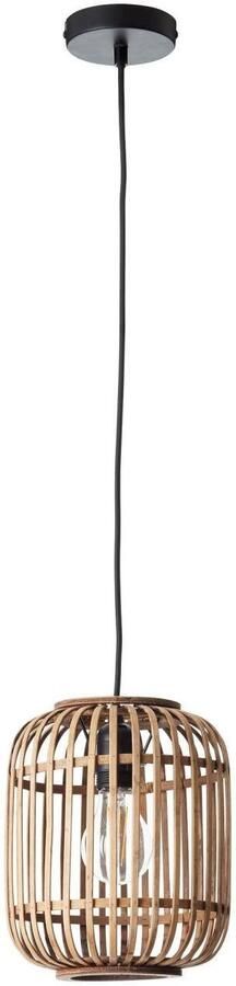 Brilliant Leuchten Hanglamp Woodrow Bamboelamp in Boho-stijl 130 x 21 cm E27 (1 stuk) - Foto 2