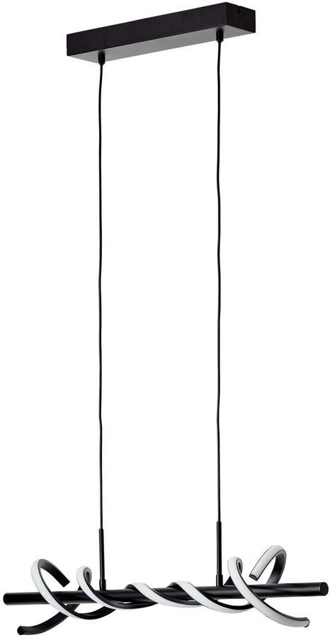 Brilliant Leuchten Led-hanglamp Amalie Hoogte 150 cm breedte 76 cm 2100 lm inkortbaar metaal kunststof zwart - Foto 4