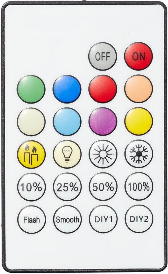 Brilliant Leuchten Led-plafondlamp Abie Ø 40 cm RGB dimbaar CCT afstandsbediening metaal kunststof wit (1 stuk) - Foto 7