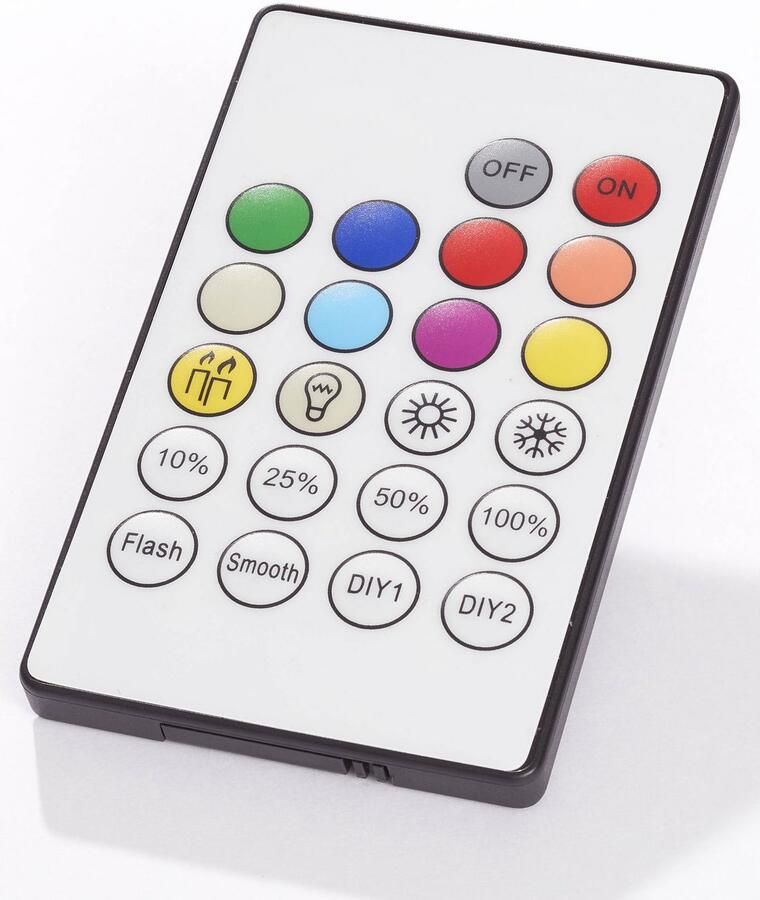 Brilliant Leuchten Led-plafondlamp Abie Ø 40 cm RGB dimbaar CCT afstandsbediening metaal kunststof wit (1 stuk) - Foto 4