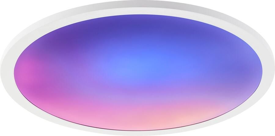 Brilliant Leuchten Led-plafondlamp Briston Ø 42 cm 1900 lm 3000-6500 K IC-RGB dimbaar aluminium wit - Foto 7