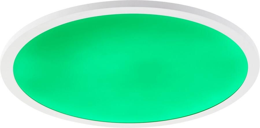Brilliant Leuchten Led-plafondlamp Briston Ø 42 cm 1900 lm 3000-6500 K IC-RGB dimbaar aluminium wit - Foto 5