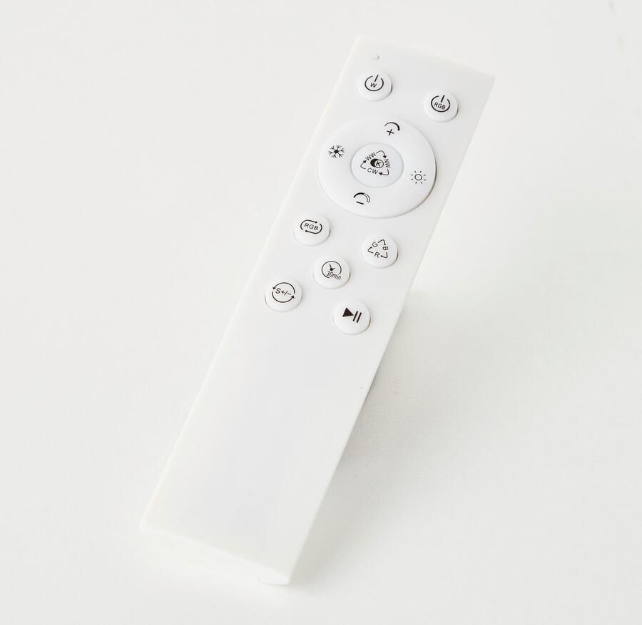 Brilliant Leuchten Led-plafondlamp Briston Ø 42 cm 1900 lm 3000-6500 K IC-RGB dimbaar aluminium wit - Foto 4