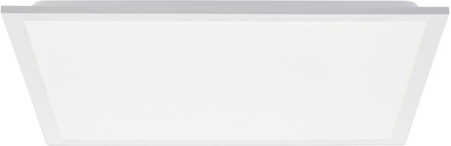 Brilliant Leuchten Led-plafondlamp Briston 45 x 45 cm 2500 lm 3000-6500 k ic-rgb dimbaar aluminium wit - Foto 6